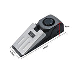 120Db Wireless Door Stop Stopper Alarm Block Blocking System Door Blocking Device Home Travel Mini Anti-Theft Wedge Shaped